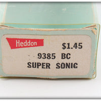 Heddon Black Crappie Super Sonic In Box 9385 BC