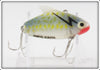 Heddon Crystal Shad With Only Yellow Spots Super Sonic In Box 9385 CS