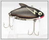 Heddon Nickel Black Shiner Super Sonic In Box 9385 NBL