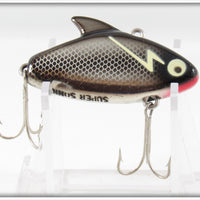 Heddon Nickel Black Shiner Super Sonic In Box 9385 NBL