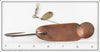 Vintage Heddon Copper Finish Silver King Stanley Lure