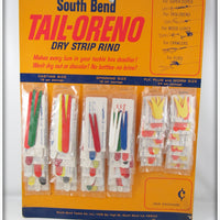 Vintage South Bend Tail Oreno Dry Strip Rind Dealer Display