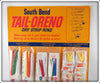 South Bend Tail Oreno Dry Strip Rind Dealer Display