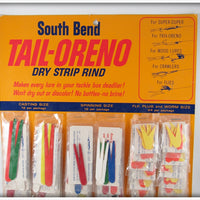 South Bend Tail Oreno Dry Strip Rind Dealer Display
