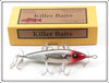 Killer Baits Rusty Jessee Red Head Woodpecker Heddon 150 Type In Box