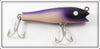 Vintage Creek Chub Purple Midget Darter 8011 Special Lure