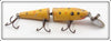 Vintage Creek Chub Yellow Spotted Jointed Pikie 2614 DD