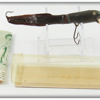 Vintage Jeffers Mfg Co Jeff's Real Eel Lure In Tube