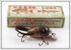 Vintage Creek Chub Pikie Scale Dingbat Lure In Box 5100