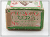 Creek Chub Red Head White Dingbat In Box 5102