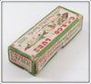 Creek Chub Red Head White Dingbat In Box 5102