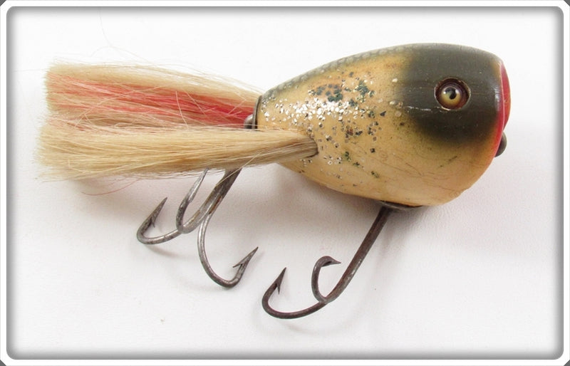 Vintage Creek Chub Silver Flash Surface Dingbat Lure 5418 For Sale