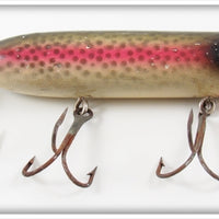 Vintage Paw Paw Rainbow Trout Wobbler Lure