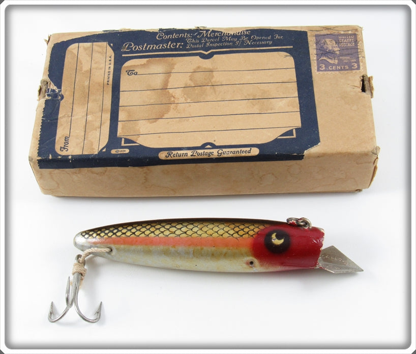 antique fishing lure boxes Vintage Jack Lloyd Water Witch Lure With Mailing Box For Sale