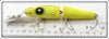 Creek Chub Fluorescent Yellow Jointed Pikie 2600 FY DD ~