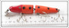 Creek Chub Glass Eye Orange Spotted Jointed Pikie 2630 Special