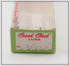 Creek Chub Tiger Stripe Plastic Jointed Pikie In Box 2639 P