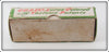 Creek Chub Solid Orange With Black Spots Jointed Pikie In Box 2630 Special