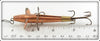 Pflueger Copper Size 4 Breakless Devon Minnow In Box