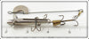 Pflueger Nickel Size 1 Breakless Devon Minnow In Box