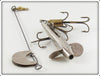 Pflueger Nickel Size 1 Breakless Devon Minnow In Box