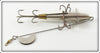 Pflueger Nickel Size 2 Breakless Devon Minnow In Box