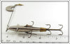 Pflueger Nickel Size 2 Breakless Devon Minnow In Box