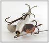 Pflueger Nickel Size 2 Breakless Devon Minnow In Box