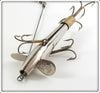 Pflueger Nickel Size 3 Breakless Devon Minnow In Box