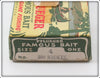 Pflueger Nickel Size 4 Breakless Devon Minnow In Box