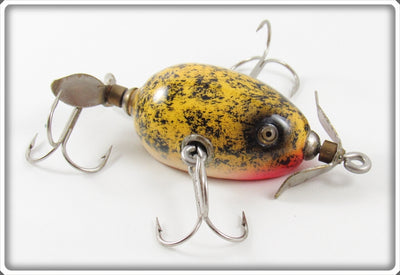 Musky Dan Yellow Splatter Kent Frog Type Lure