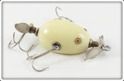 Musky Dan Solid White Kent Frog Type Lure