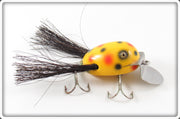 Musky Dan Yellow Spotted Baby Dingbat Type Lure