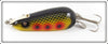 Musky Dan Yellow Black Scale & Red Spots Musky Wonder Spoon Type