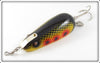 Musky Dan Yellow Black Scale & Red Spots Musky Wonder Spoon Type