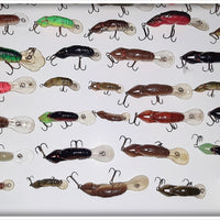 Huge Lot of 81 Rebel Crawfish Lures