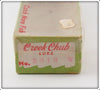 Creek Chub Solid Black Jointed Pikie In Box 2613 W
