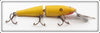 Creek Chub Solid Yellow With Red Chin Jointed Pikie 2600 DD Special