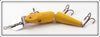 Creek Chub Solid Yellow With Red Chin Jointed Pikie 2600 DD Special