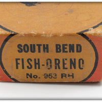 South Bend Red Head White Fish Oreno In Box 953 RH