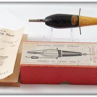 Vintage Montague Automatic Casting Float In Box
