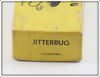 Arbogast Black Plastic Lip Jitterbug In Picture Box