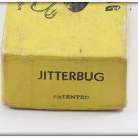 Arbogast Black Plastic Lip Jitterbug In Picture Box