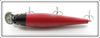 The Chautauqua Bait Co Red Bandit Solid Body Chautauqua Minnow In Box
