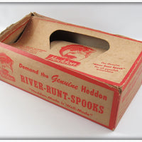 Heddon River Runt Empty Dealer Box