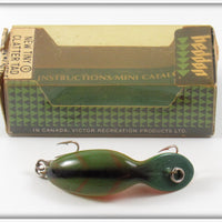 Vintage Heddon Sunfish Tiny Clatter Tad In Box 0990 SUN Lure