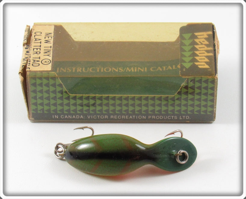 Vintage Heddon Sunfish Tiny Clatter Tad In Box 0990 SUN Lure