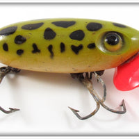 Arbogast Frog Plastic Lip Jitterbug In Picture Box