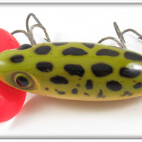 Arbogast Frog Plastic Lip Jitterbug In Picture Box