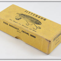 Arbogast Frog Plastic Lip Jitterbug In Picture Box